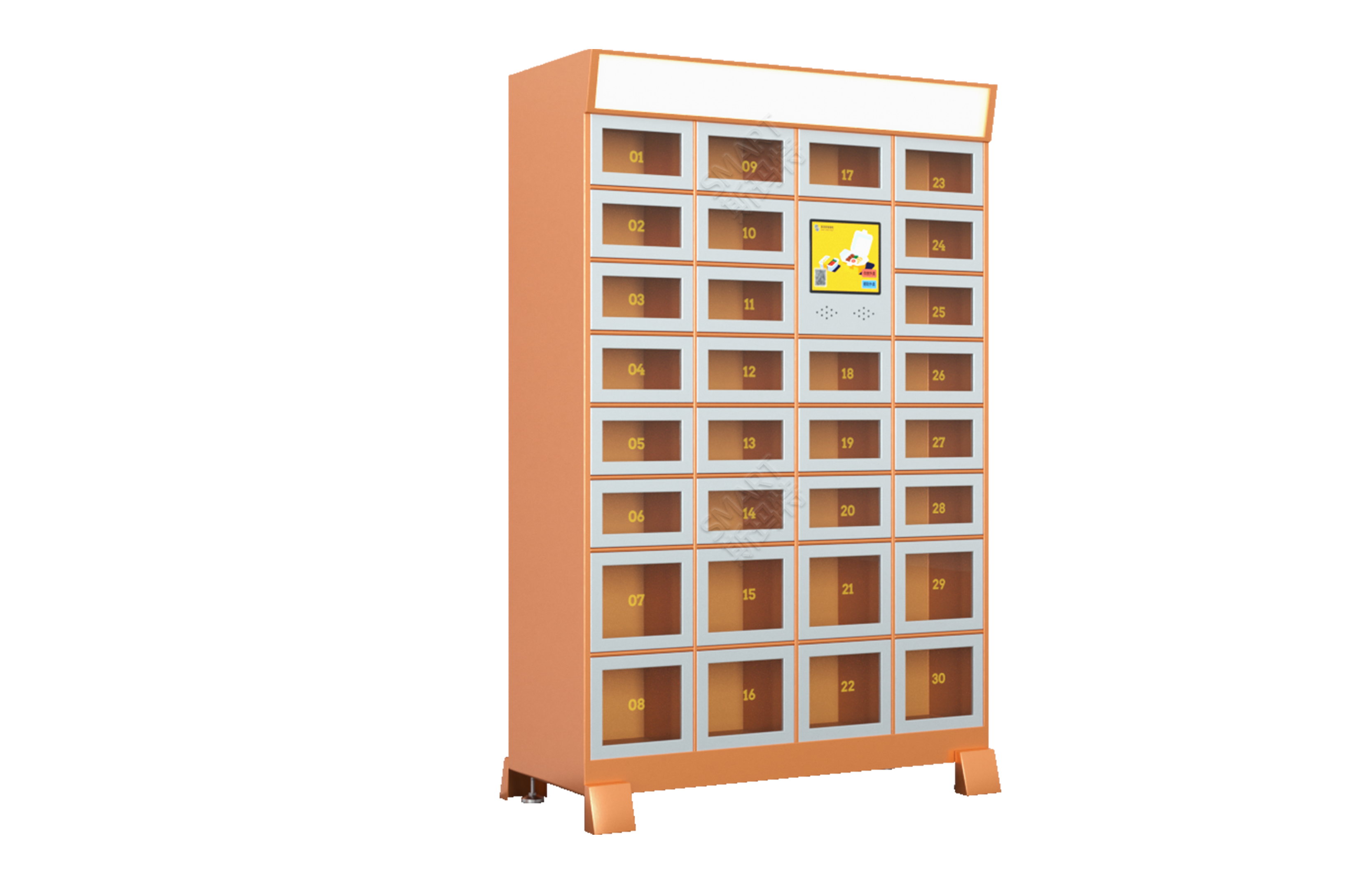 Smart takeaway cabinet main cabinet