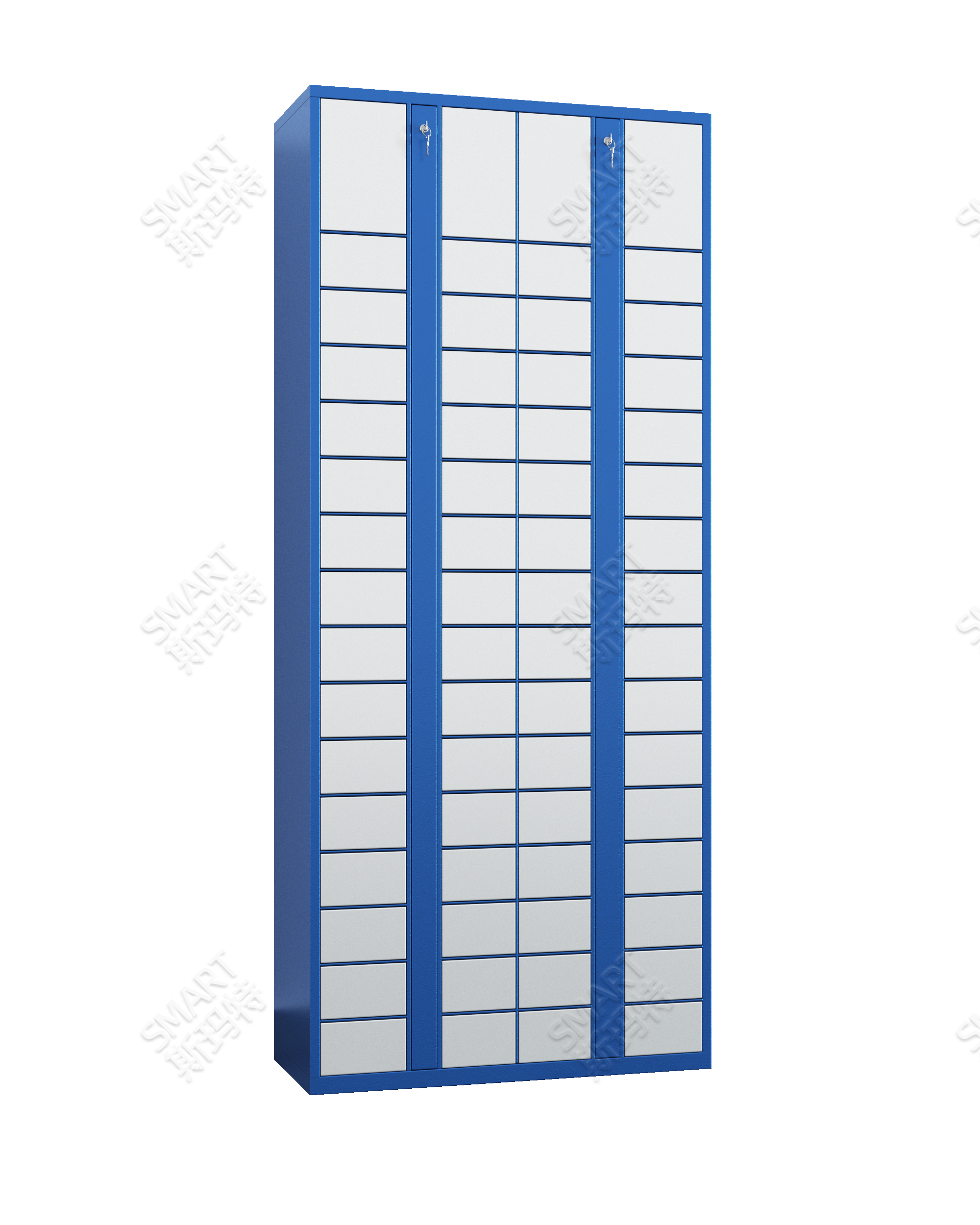 Post station express cabinet 64 door auxiliary cabinet