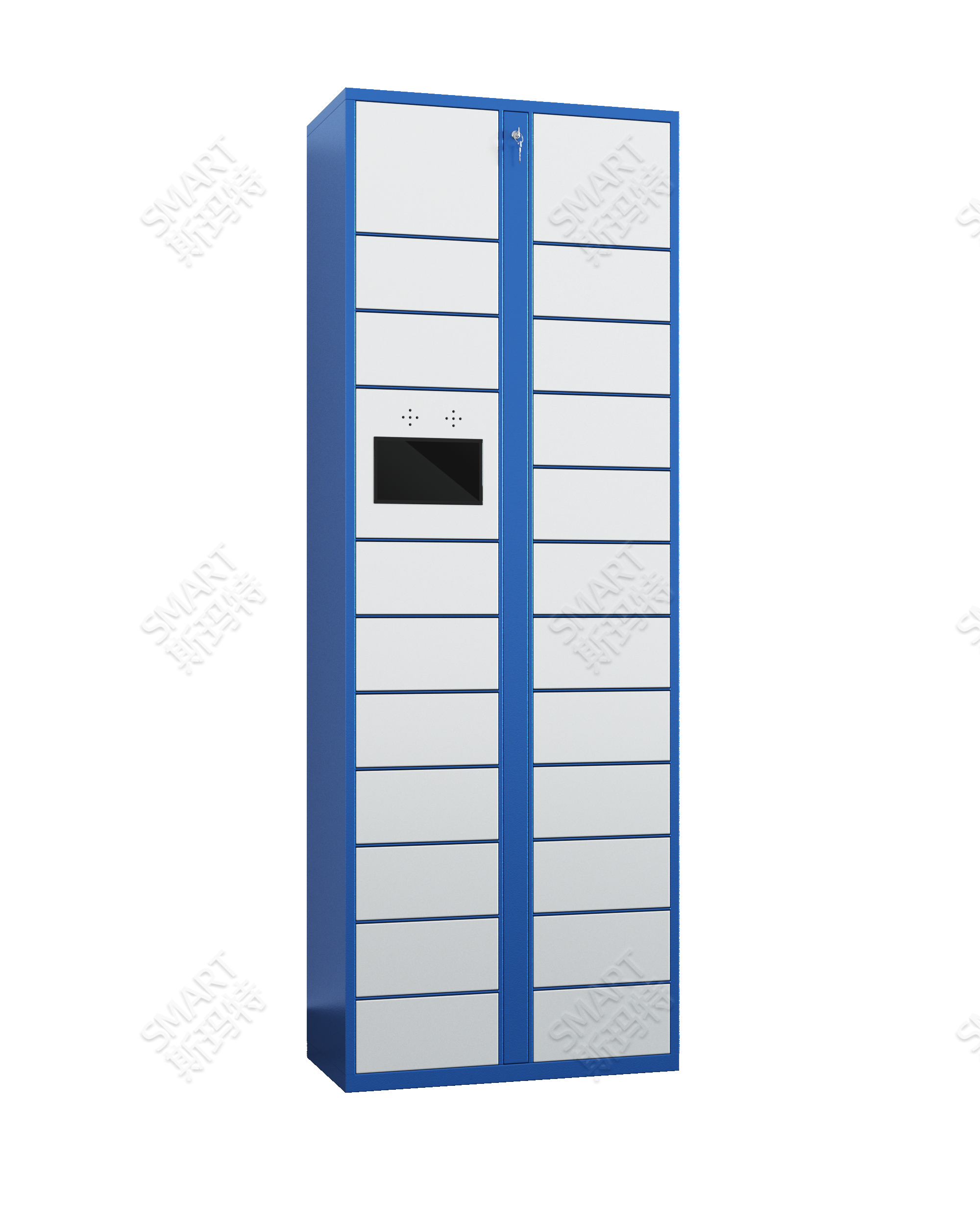 Post station express cabinet with 22 main cabinets (10 inch screen)